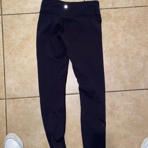 Size 4 Wunder Under Lululemon Leggings